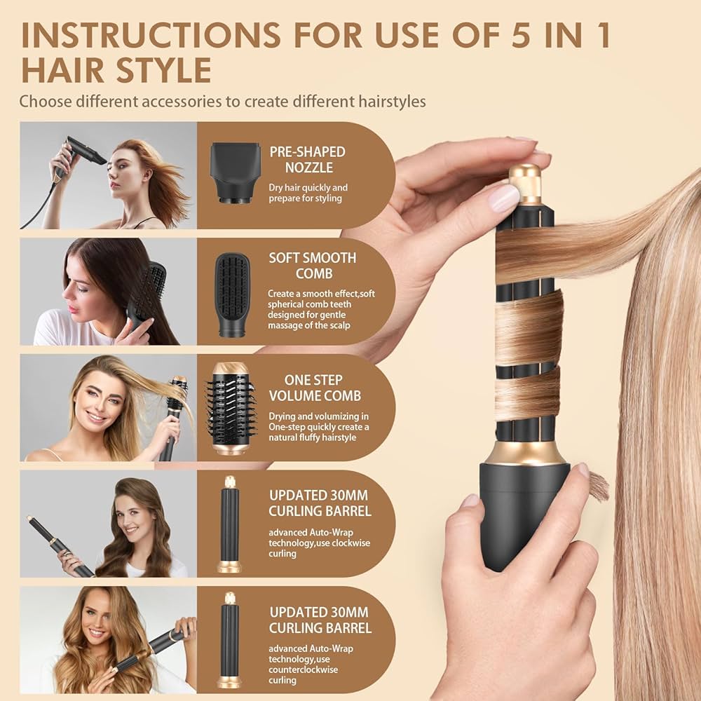 5-in-1 Hair Styler