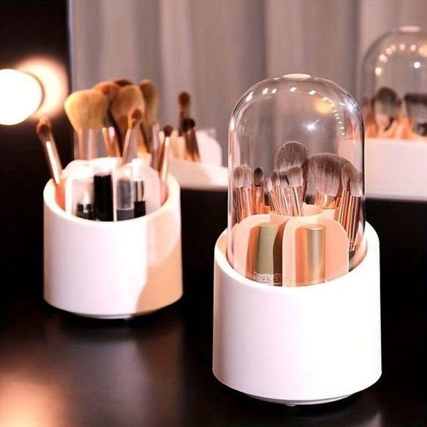 360° Rotating Makeup Organizer
